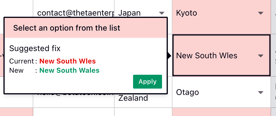 Fuzzy fix for dropdowns